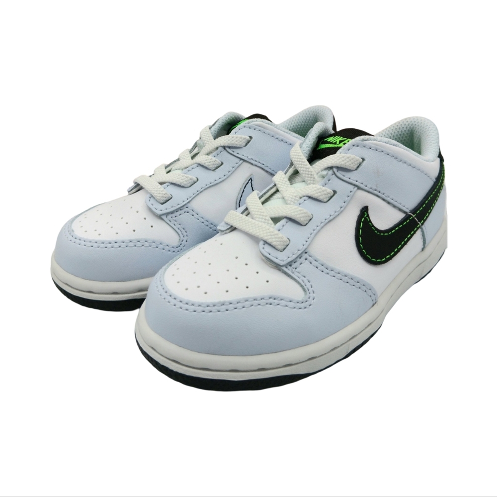 Nike Dunk Low (TDE) Boys Shoes Various Sizes Football Grey NEW - Picture 3 of 10